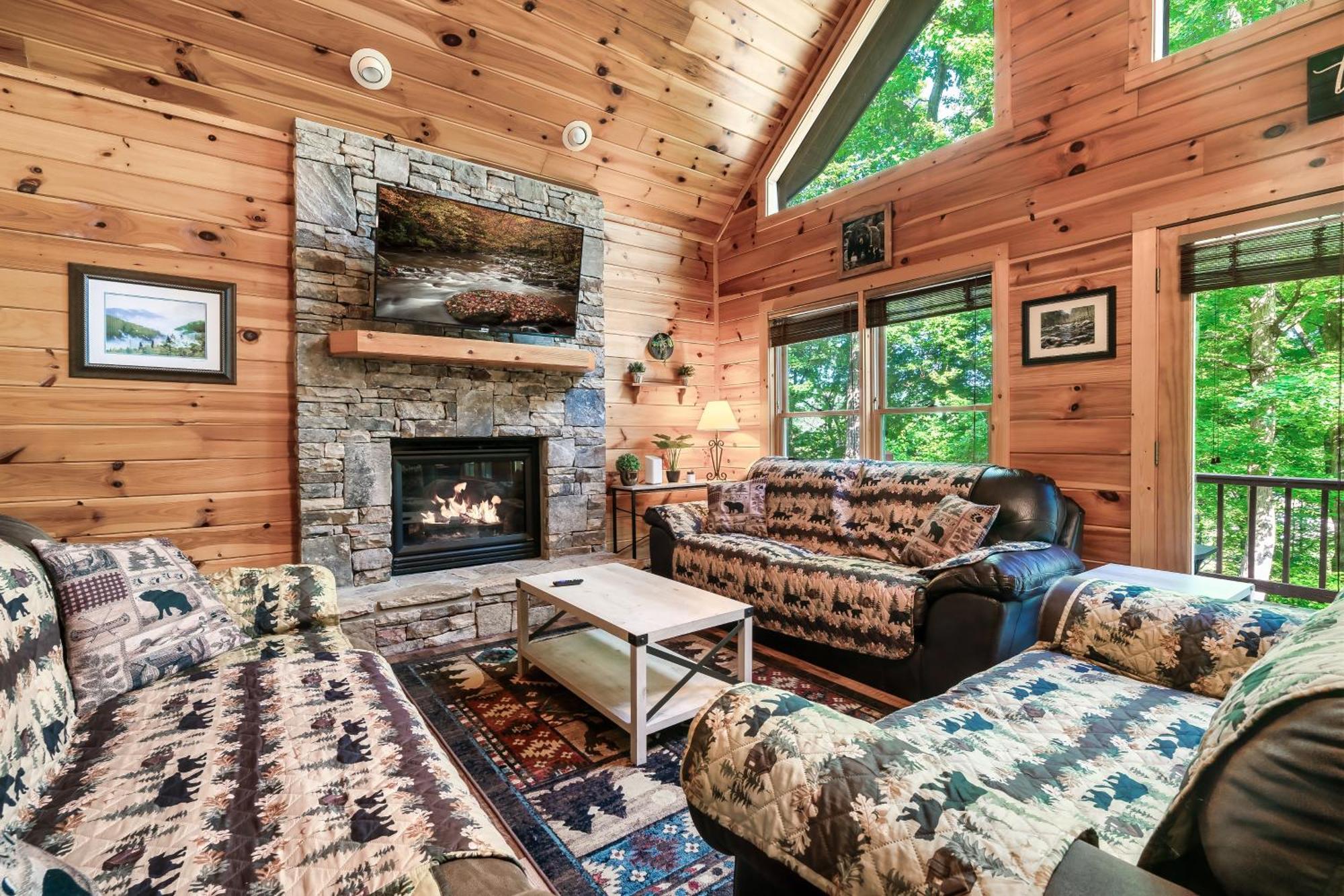 Peaceful Family Cabin With Hot Tub, Game Room, & More! Sevierville Esterno foto